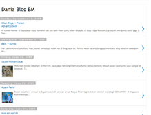 Tablet Screenshot of dania-bahasamelayu-blog.blogspot.com