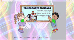 Desktop Screenshot of educadorescristaos.blogspot.com