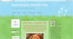 Desktop Screenshot of enfermagemmundomix.blogspot.com