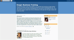 Desktop Screenshot of enagictraining.blogspot.com