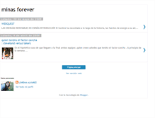 Tablet Screenshot of minasforever.blogspot.com