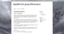 Desktop Screenshot of grpdna.blogspot.com