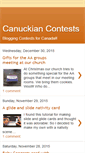 Mobile Screenshot of canuckiancontests.blogspot.com