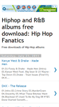 Mobile Screenshot of hiphopfanatics.blogspot.com