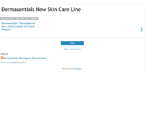 Tablet Screenshot of dermasentials.blogspot.com