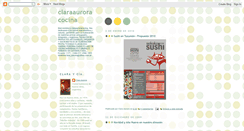 Desktop Screenshot of claraauroracocina.blogspot.com