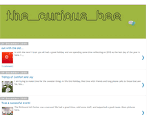 Tablet Screenshot of curiousbeedesign.blogspot.com