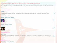 Tablet Screenshot of hijabaliciousforever.blogspot.com