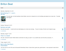 Tablet Screenshot of brittonbeat.blogspot.com