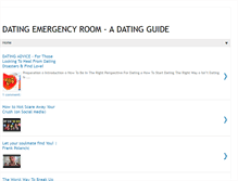 Tablet Screenshot of datingemergencyroom.blogspot.com