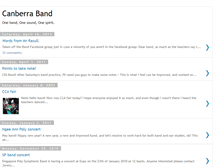 Tablet Screenshot of cssband.blogspot.com