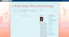 Desktop Screenshot of glitterisafoodgroup.blogspot.com