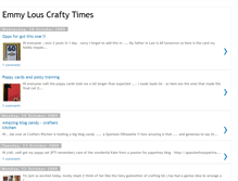 Tablet Screenshot of emmylouscraftytimes.blogspot.com