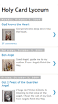 Mobile Screenshot of holycardlyceum.blogspot.com