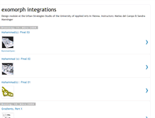 Tablet Screenshot of exomorphic.blogspot.com