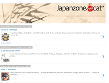 Tablet Screenshot of japanzonecat.blogspot.com