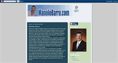 Desktop Screenshot of manolobarro.blogspot.com