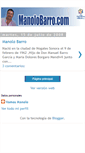 Mobile Screenshot of manolobarro.blogspot.com