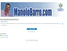 Tablet Screenshot of manolobarro.blogspot.com