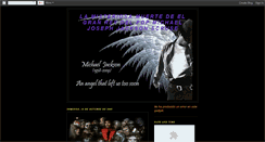 Desktop Screenshot of elgranreydelpop-michaeljackson.blogspot.com