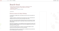 Desktop Screenshot of benefitfraud.blogspot.com