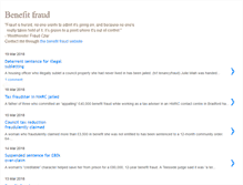 Tablet Screenshot of benefitfraud.blogspot.com