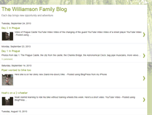 Tablet Screenshot of bloggingbambino.blogspot.com