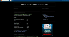 Desktop Screenshot of man24-pills.blogspot.com