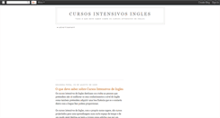 Desktop Screenshot of cursos-intensivos-ingles.blogspot.com