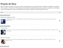 Tablet Screenshot of familiaprojetodedeus-sandra.blogspot.com