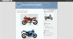 Desktop Screenshot of indianmotorbikes.blogspot.com