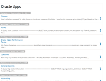 Tablet Screenshot of oracle-app.blogspot.com