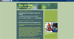 Desktop Screenshot of ben10kids.blogspot.com