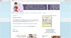 Desktop Screenshot of grocerycents.blogspot.com