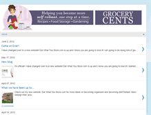 Tablet Screenshot of grocerycents.blogspot.com