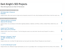 Tablet Screenshot of darkseoprojects.blogspot.com