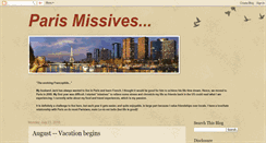 Desktop Screenshot of parismissives.blogspot.com