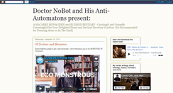 Desktop Screenshot of doctornobot.blogspot.com