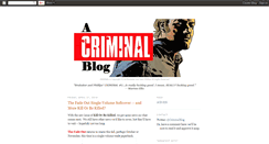 Desktop Screenshot of criminalcomic.blogspot.com