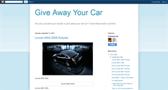 Desktop Screenshot of give-away-your-car.blogspot.com