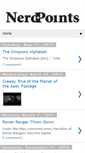 Mobile Screenshot of nerdpoints.blogspot.com