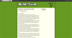 Desktop Screenshot of clansecretclub.blogspot.com