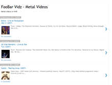 Tablet Screenshot of foobarvidz.blogspot.com