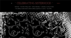 Desktop Screenshot of celebratingsisterhood.blogspot.com