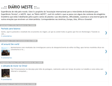 Tablet Screenshot of diarioiaeste.blogspot.com