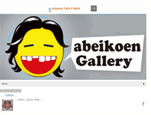 Tablet Screenshot of abeikoen.blogspot.com