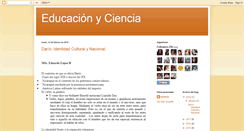 Desktop Screenshot of eduardo-educacionyciencia.blogspot.com