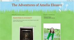 Desktop Screenshot of ameliaeleanor.blogspot.com