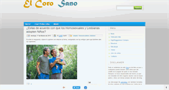Desktop Screenshot of elcorosano.blogspot.com