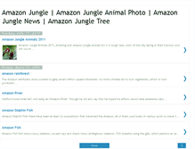 Tablet Screenshot of amazonejungle.blogspot.com